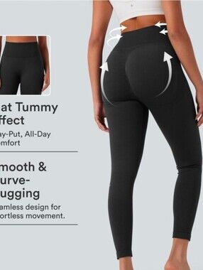Black High-Waist Leggings
